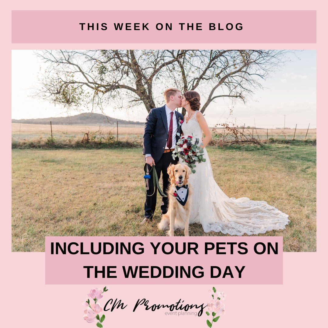 Including Your Pets on the Wedding Day