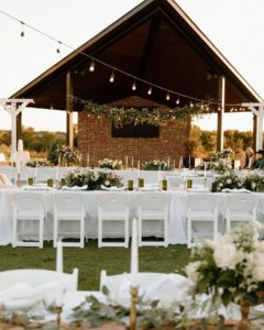 Outdoor Wedding Setting 