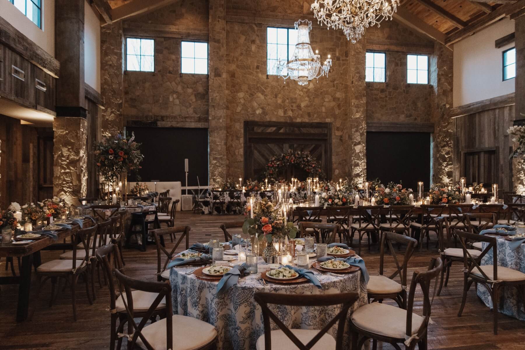 Reception space at Hotel Drover